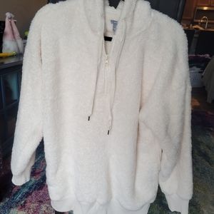 LAST CHANCE NWOT Aerie Fuzzy Quarter Zip